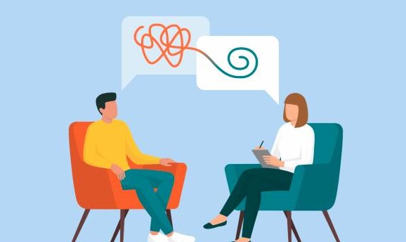 Consulting a therapist