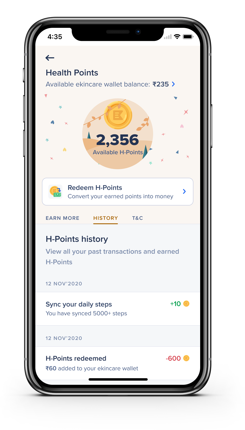 A look at the H-Points dashboard