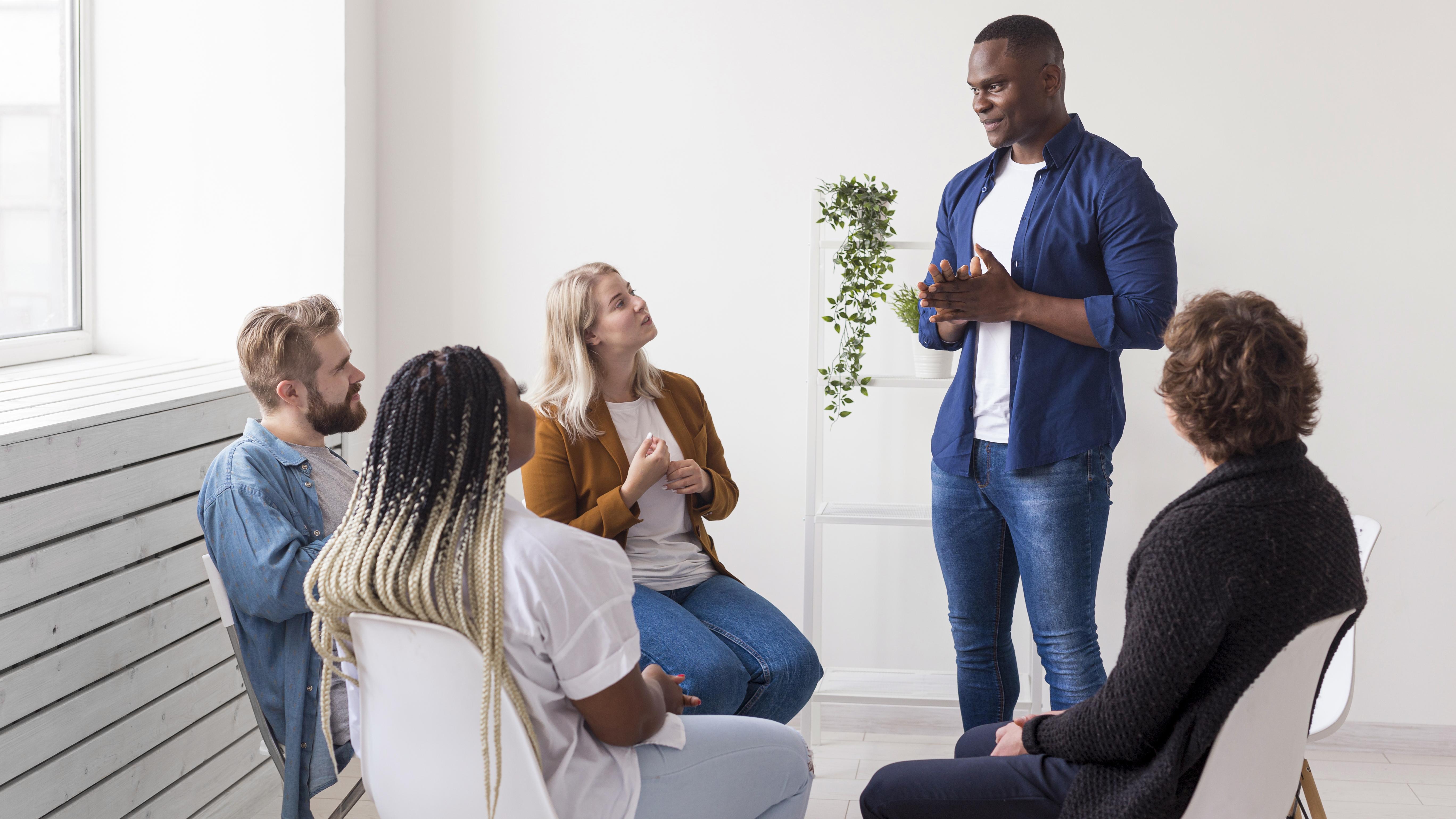 Manager leading as an example
