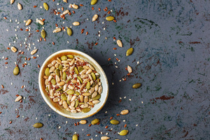 Various seeds for seed cycling for women with PCOD
